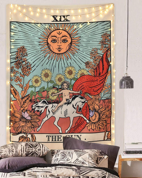 Tarot Tapestry The Moon Divination Gift